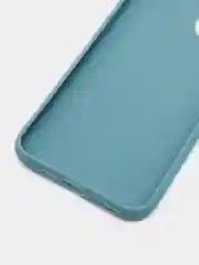 Синий меланж чехол для iPhone 11 Pro, силиконовый, 14 цветов