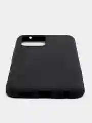 Хром чехол Realme 8 / Realme 8 Pro Реалми 8 Про черный силиконовый матовый
