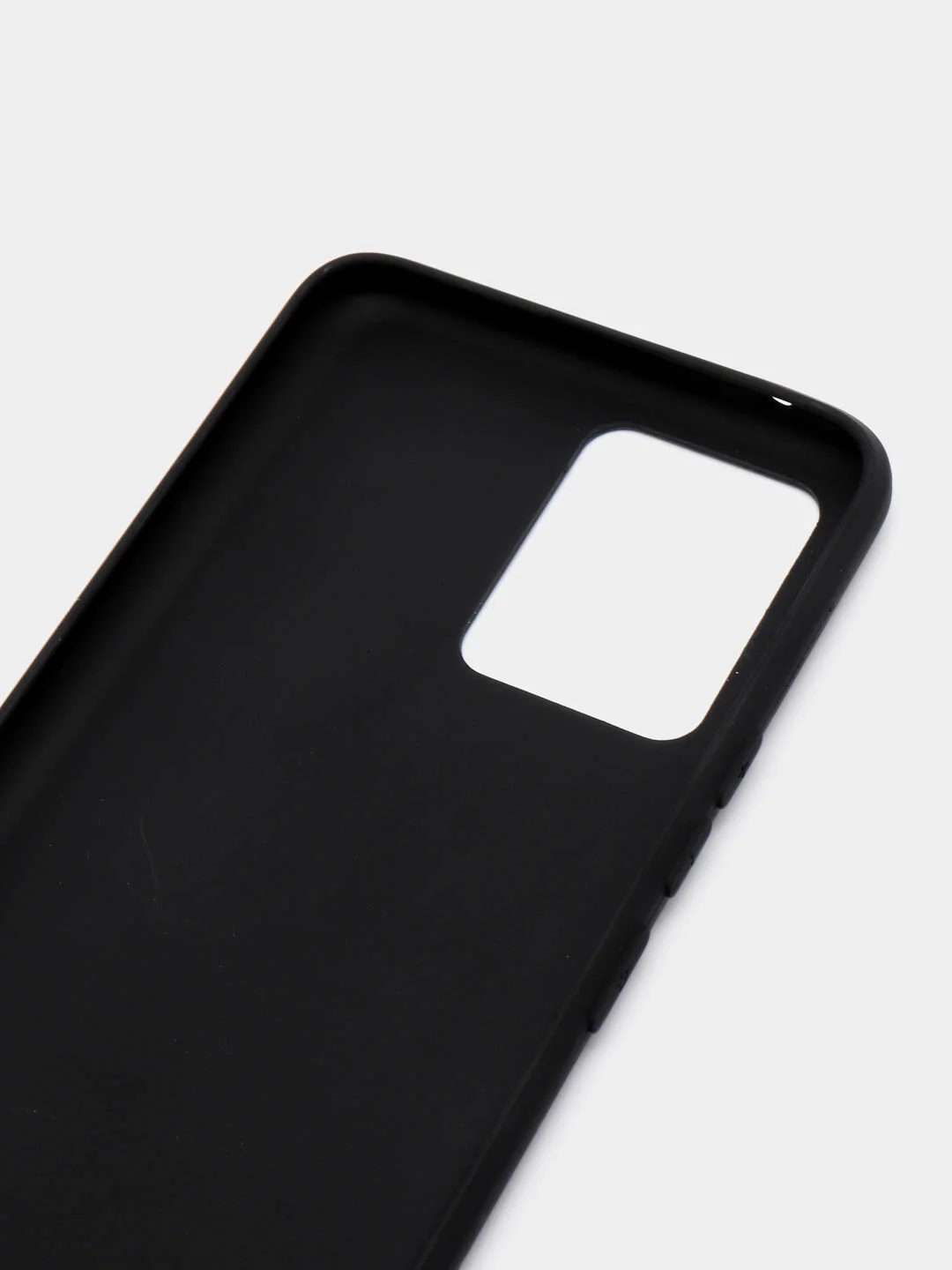 Хром чехол Realme 8 / Realme 8 Pro Реалми 8 Про черный силиконовый матовый