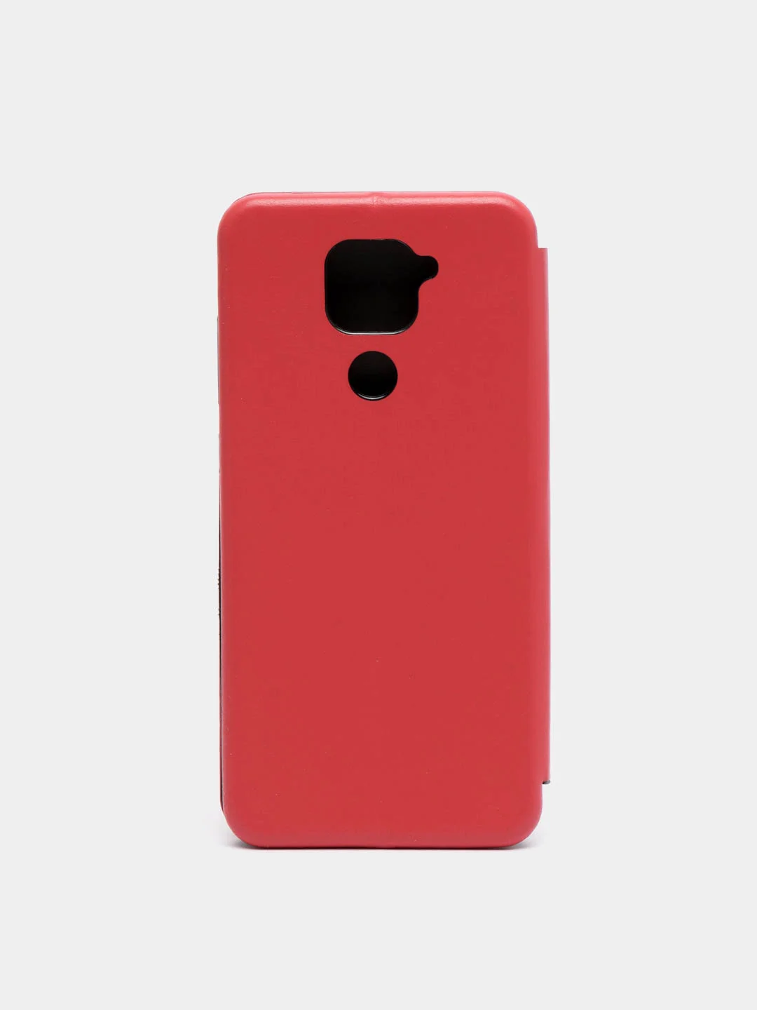 Красный чехол-книжка Xiaomi Redmi Note 9