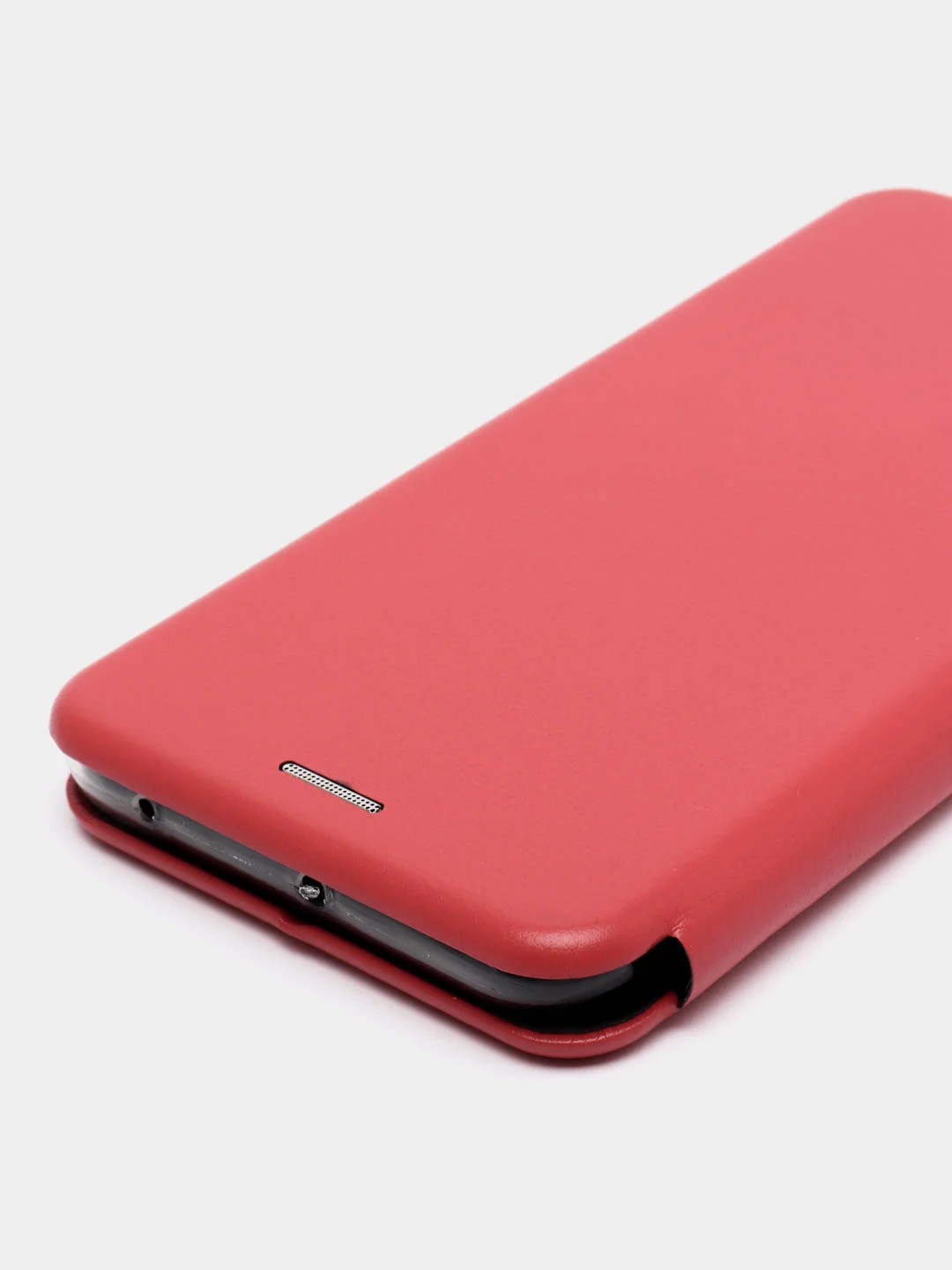 Красный чехол-книжка Xiaomi Redmi Note 9