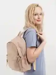 Бежевый рюкзак Fluffy, женский