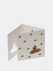 Прозрачный новогодняя открытка с конвертом