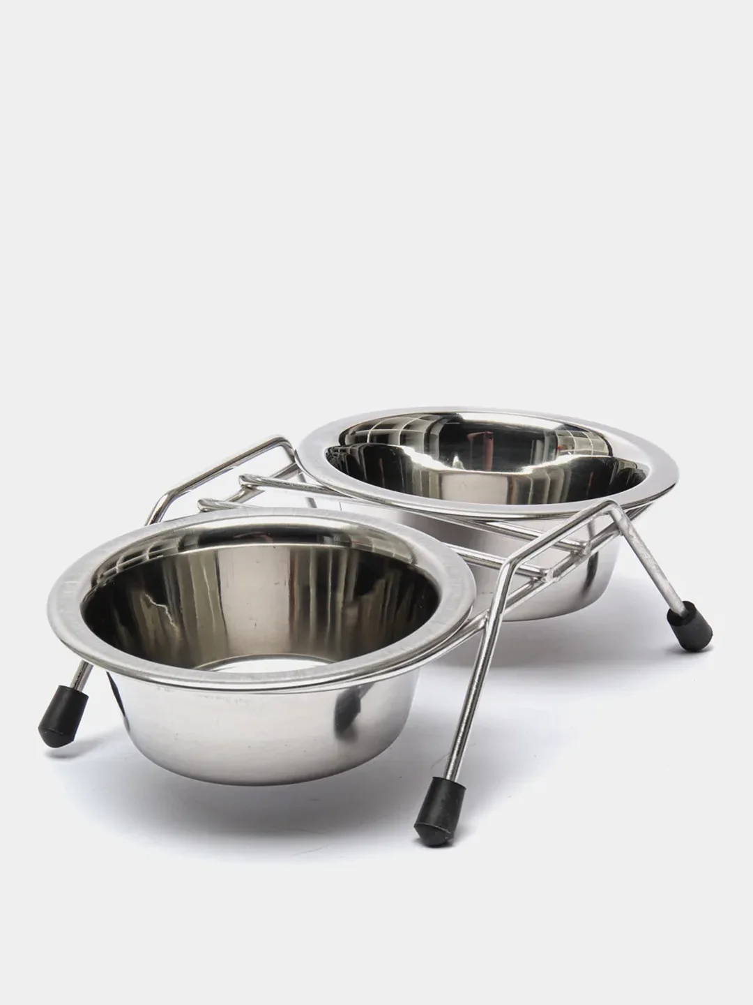Подставка и миски Triol, 2 х 0.20 л