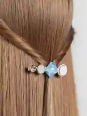 Белый заколки "Сandy Сolor"