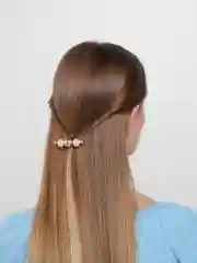 Синий заколки, 3 штуки