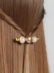 Синий заколки, 3 штуки
