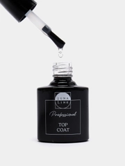 Завершающее покрытие, топ без липкого слоя для гель-лака LUNA LINE Crystal, 10 ml