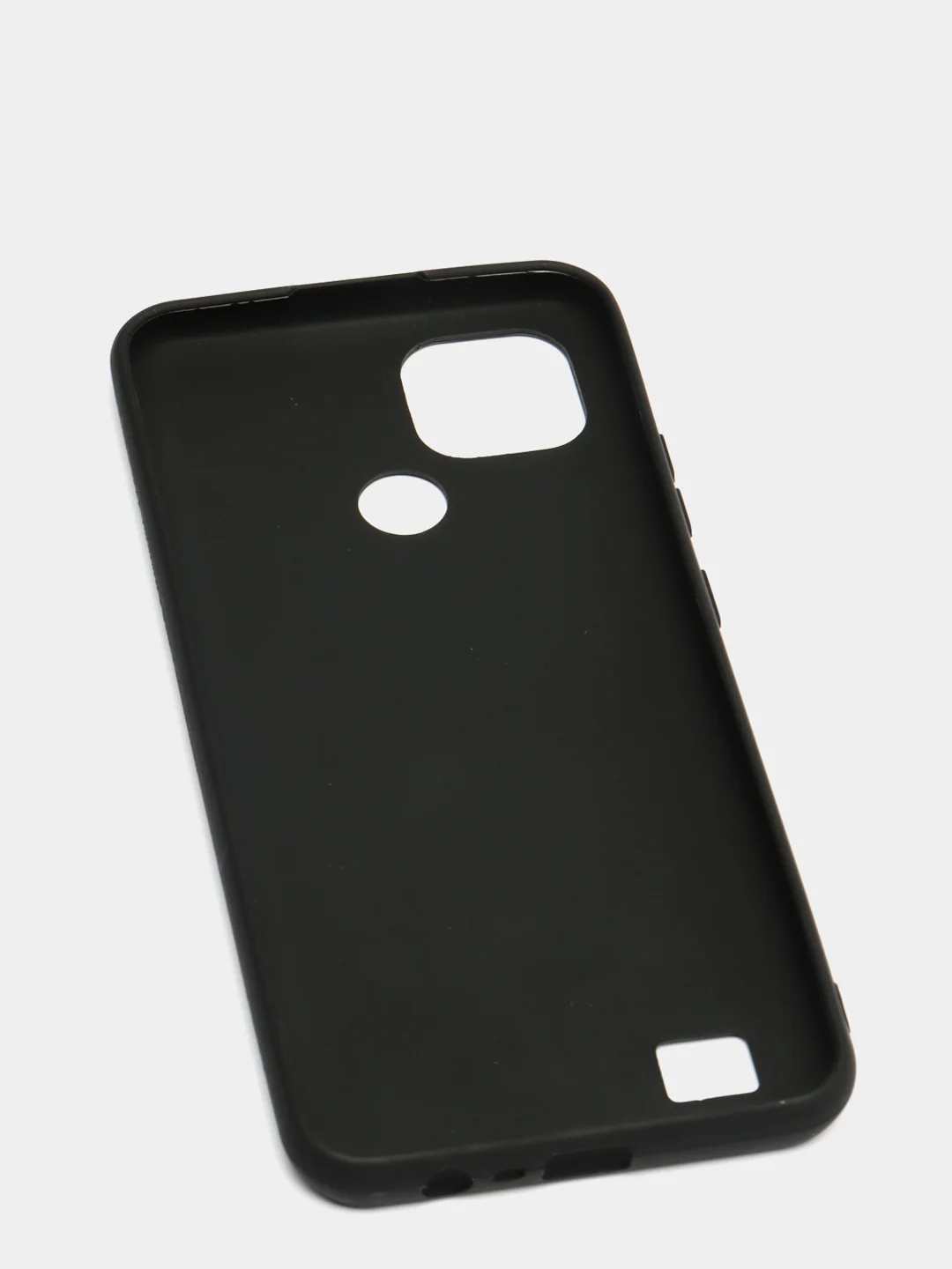 Чехол черный силиконовый для Realme C25, C25S, C53, C55