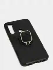Черный чехол с кольцом для Redmi 11T Pro Mi 10 T 11 Lite 9 Note 10 S Poco F3 M4 X3 10C 7 А  8 9 С