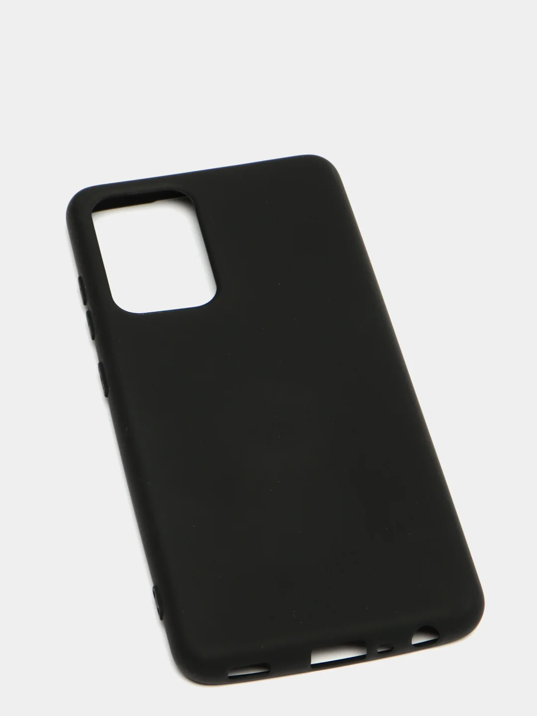Черный чехол Silicone Case для Samsung Galaxy A52