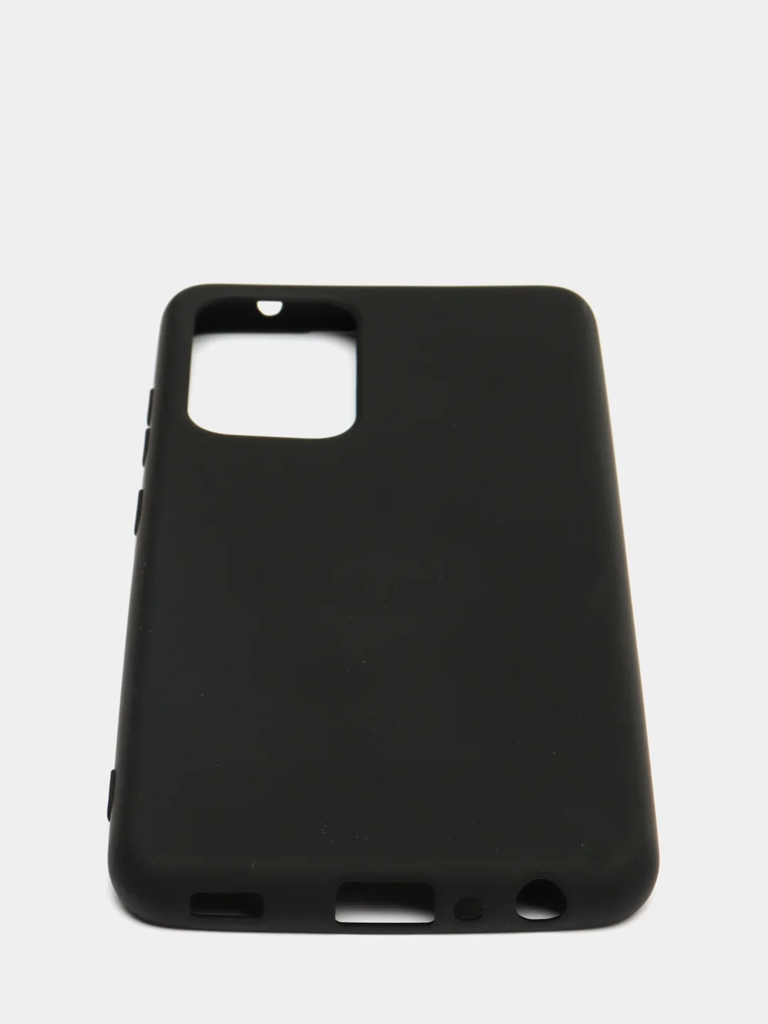 Черный чехол Silicone Case для Samsung Galaxy A52