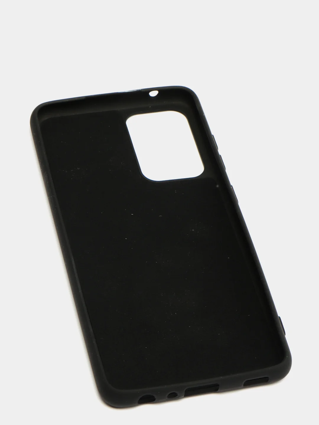 Черный чехол Silicone Case для Samsung Galaxy A52