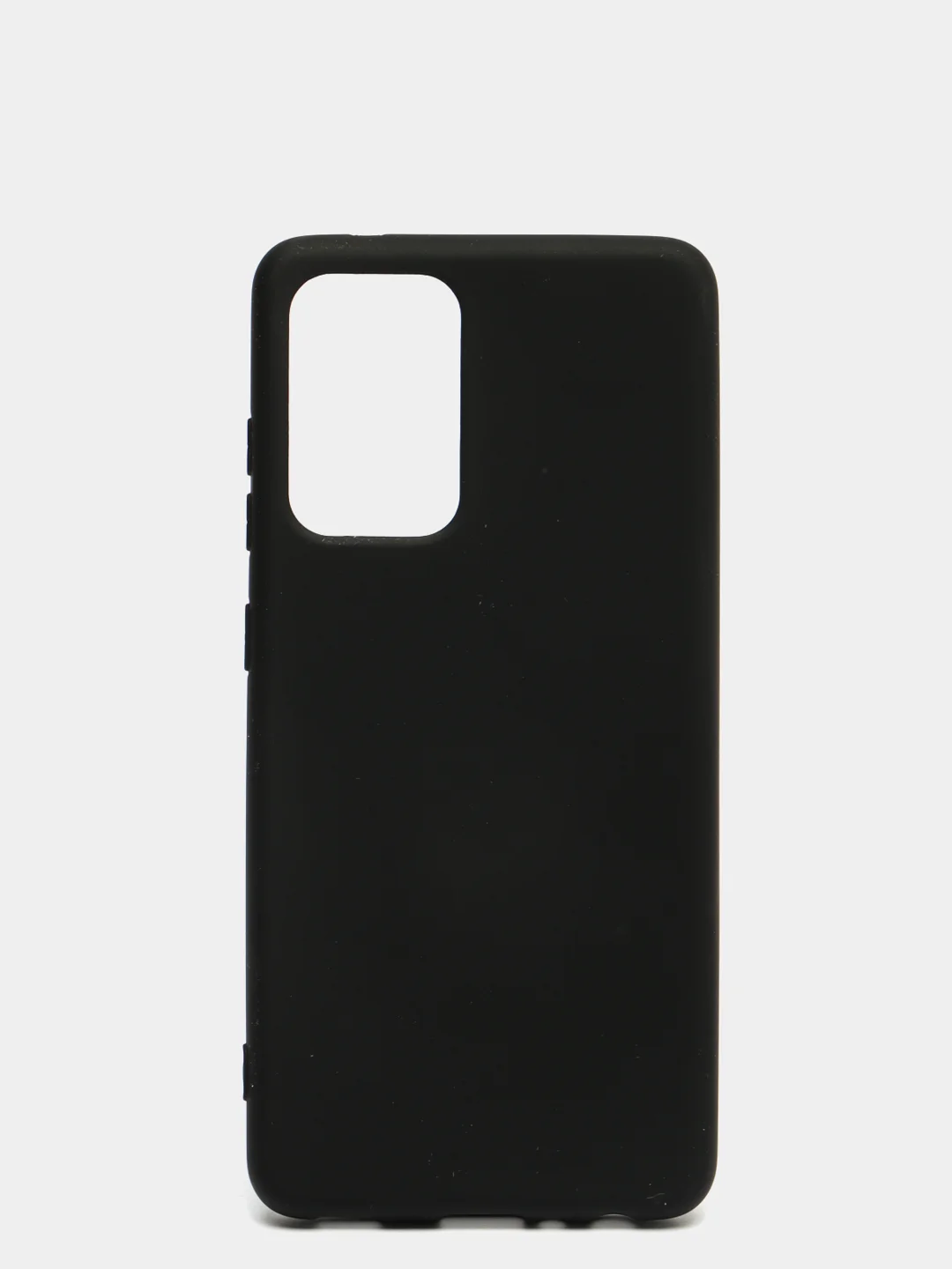 Черный чехол Silicone Case для Samsung Galaxy A52