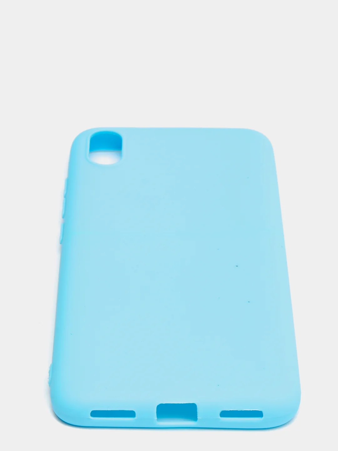 Голубой чехол Xiaomi Redmi 7A, силиконовый