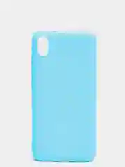 Голубой чехол Xiaomi Redmi 7A, силиконовый