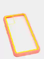 Розовый чехол противоударный для Samsung Galaxy A02S / A03S