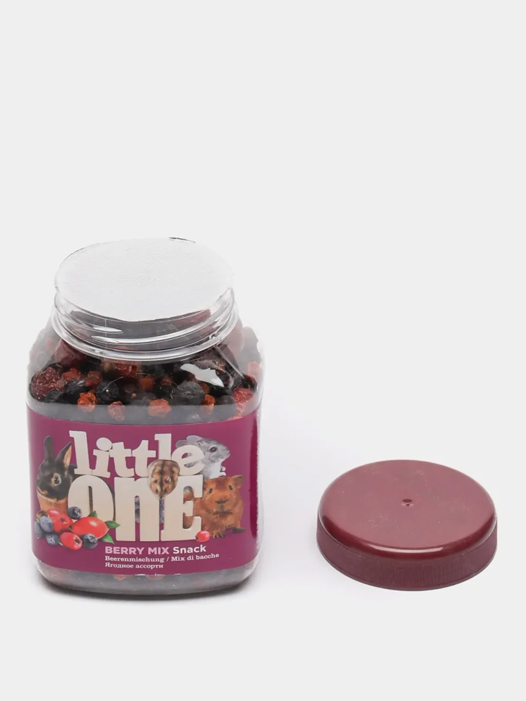 Ягодное ассорти Little One. Лакомство для всех видов грызунов, 200г