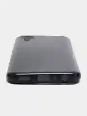 Черный чехол для Samsung A03 Core, блестящий
