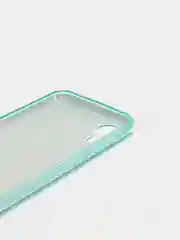 Бирюзовый чехол для Samsung A03 Core, блестящий
