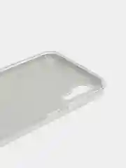 Серебряный чехол для Samsung A03 Core, блестящий
