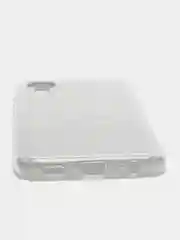 Серебряный чехол для Samsung A03 Core, блестящий