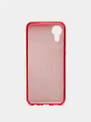 Красный чехол для Samsung A03 Core, блестящий