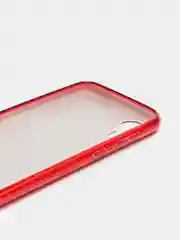 Красный чехол для Samsung A03 Core, блестящий