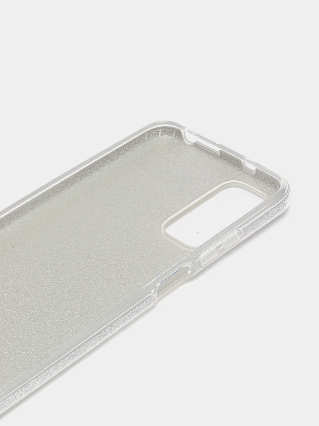 Серебряный чехол блестящий для Redmi Note 11 4G 2022 6,43 / Note 11S 2022 российская версия