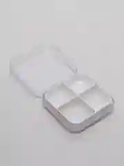 Белый таблетница