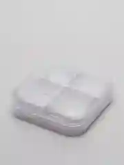 Белый таблетница