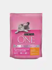 Сухой корм Purina ONE для котят, с курицей и цельными злаками, 200 г