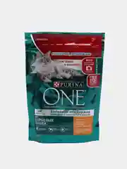 Сухой корм Purina ONE для взрослых кошек, с курицей и цельными злаками, 200 г