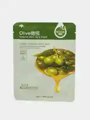 Оливковый увлажняющая косметическая тканевая маска для лица