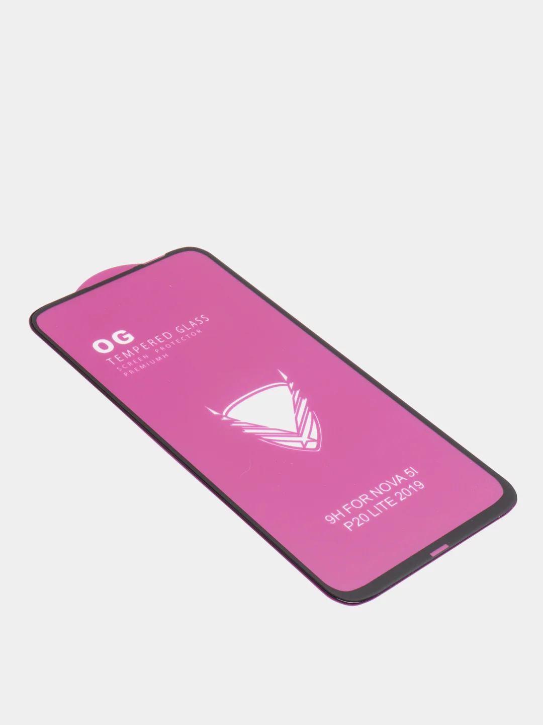 Защитное стекло для Huawei P20 Lite 2019, черное