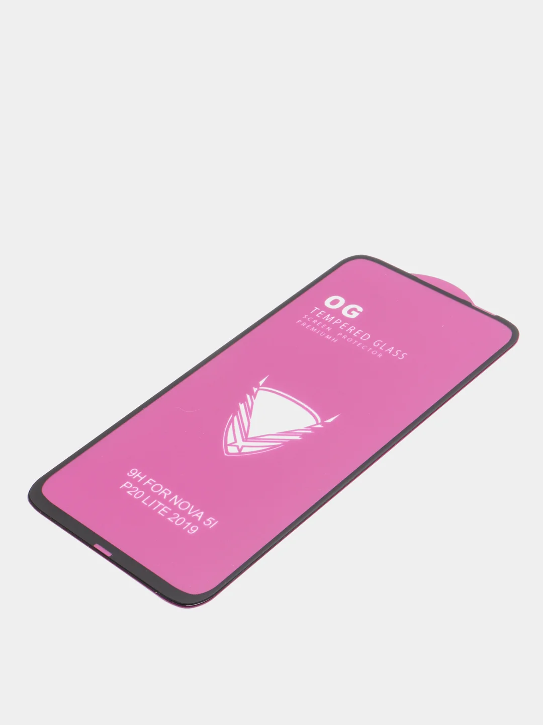 Защитное стекло для Huawei P20 Lite 2019, черное