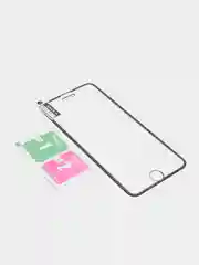 Черный защитное стекло для iPhone (Айфон) 7, 8 Plus, X, XS, XR