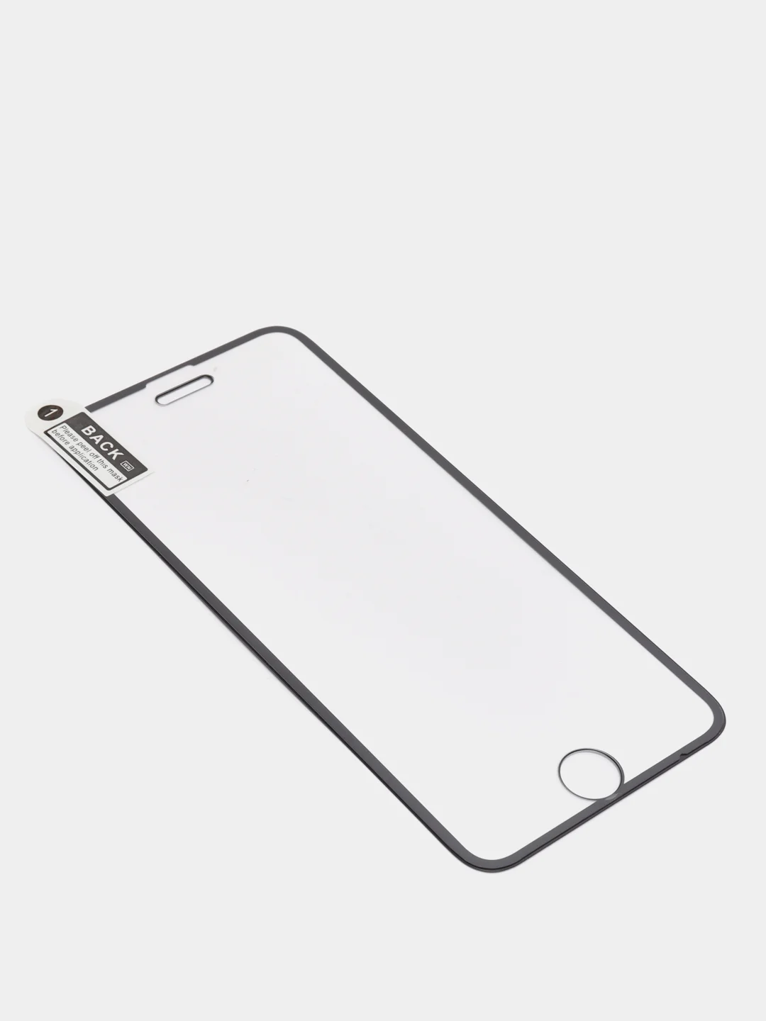 Черный защитное стекло для iPhone (Айфон) 7, 8 Plus, X, XS, XR