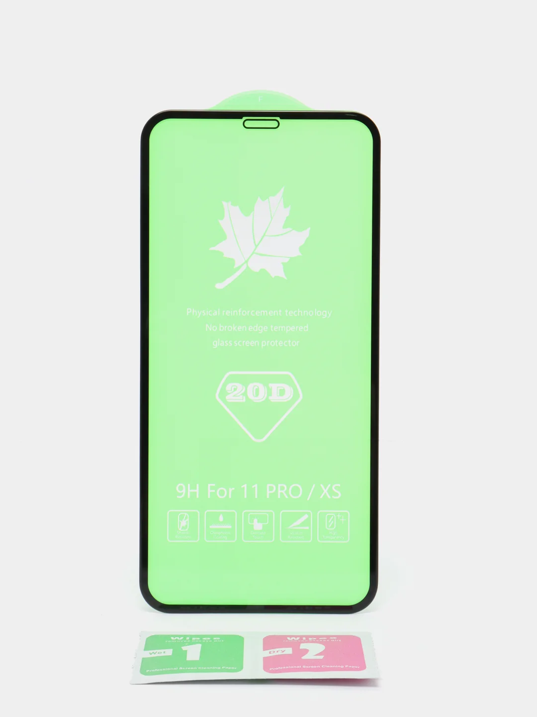 Защитное стекло 20D для iPhone 11 Pro, полное покрытие