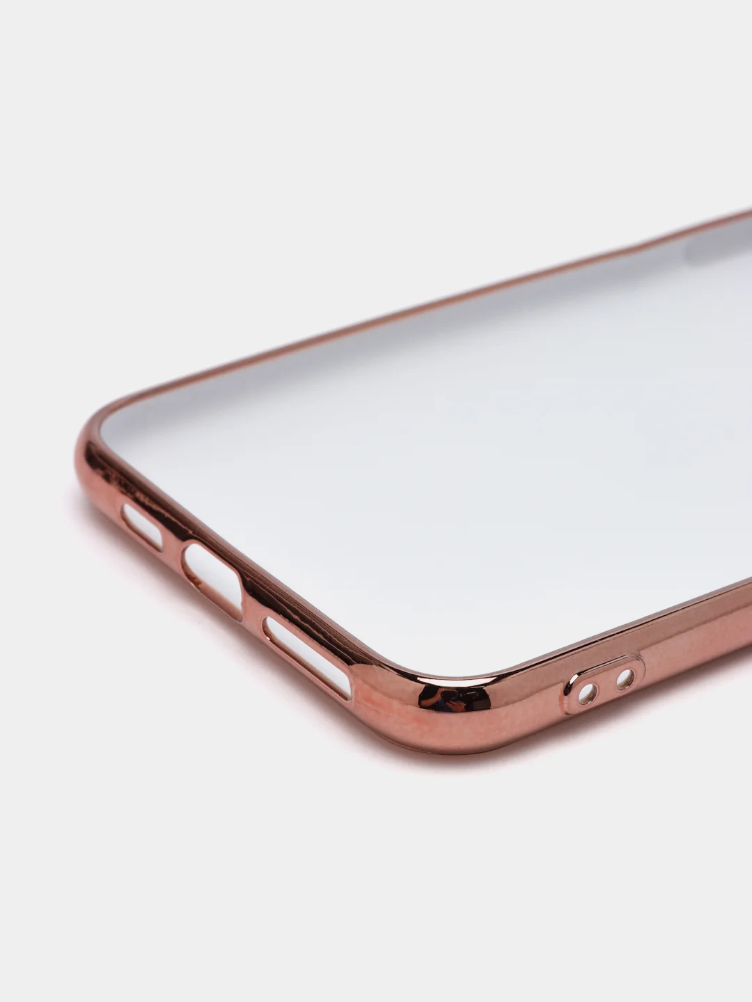 Конфетный чехол силиконовый для iPhone Xs Max, цветной, с глянцевой рамкой и логотипом