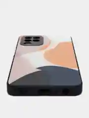 Медный чехол Samsung Galaxy A22 4G / M22 / M32 твердый пластиковый глянцевый под стекло