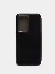 Черный чехол-книжка для Samsung Galaxy S21 Ultra