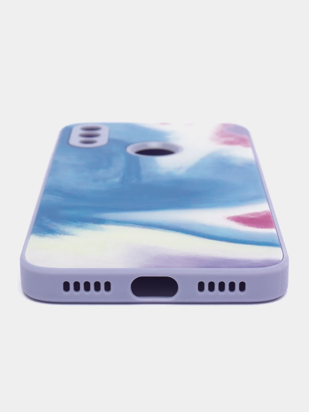 Лазурный чехол Xiaomi Redmi Note 7, Redmi Note 7 Pro твердый пластиковый глянцевый под стекло