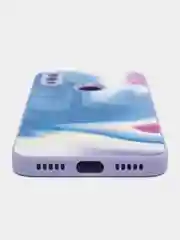 Лазурный чехол Xiaomi Redmi Note 7, Redmi Note 7 Pro твердый пластиковый глянцевый под стекло