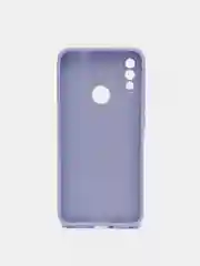 Голубой чехол Xiaomi Redmi Note 7, Redmi Note 7 Pro твердый пластиковый глянцевый под стекло