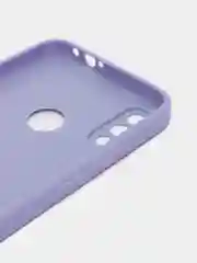 Голубой чехол Xiaomi Redmi Note 7, Redmi Note 7 Pro твердый пластиковый глянцевый под стекло