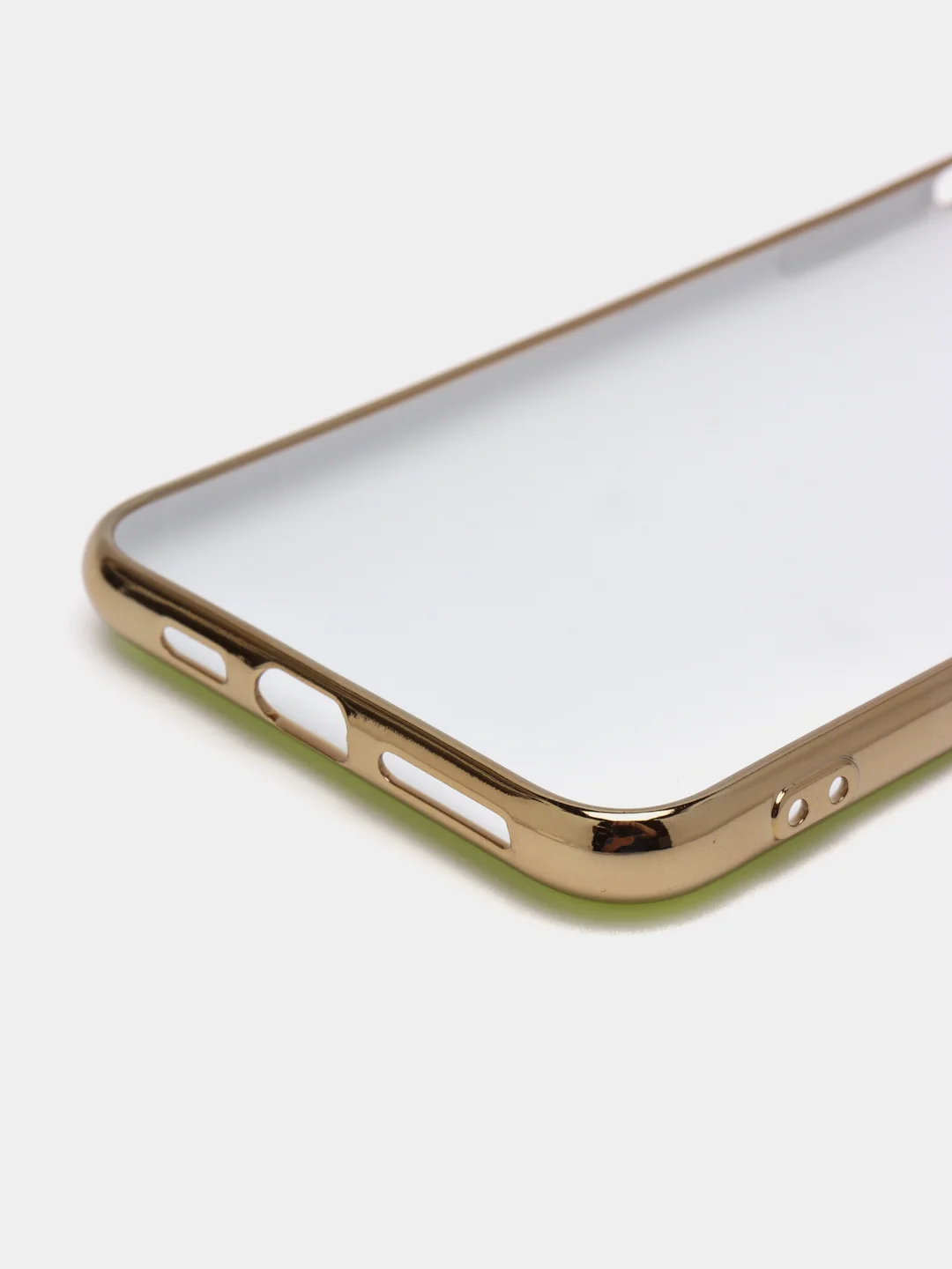 Лимонный чехол силиконовый для iPhone Xs Max, цветной, с глянцевой рамкой и логотипом