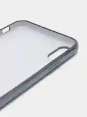 Ледяной чехол силиконовый для iPhone Xs Max, цветной, с глянцевой рамкой и логотипом