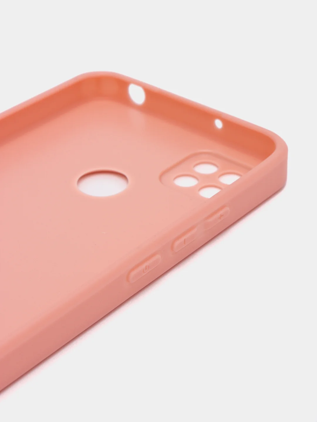 Пастельно-коралловый чехол Xiaomi Redmi 9C, Redmi 9C NFC, Redmi 10A, Сяоми Редми 9С, пластиковый под стекло