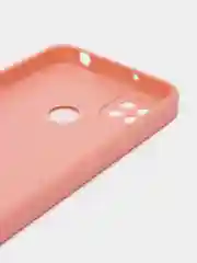 Пастельно-коралловый чехол Xiaomi Redmi 9C, Redmi 9C NFC, Redmi 10A, Сяоми Редми 9С,  пластиковый под стекло